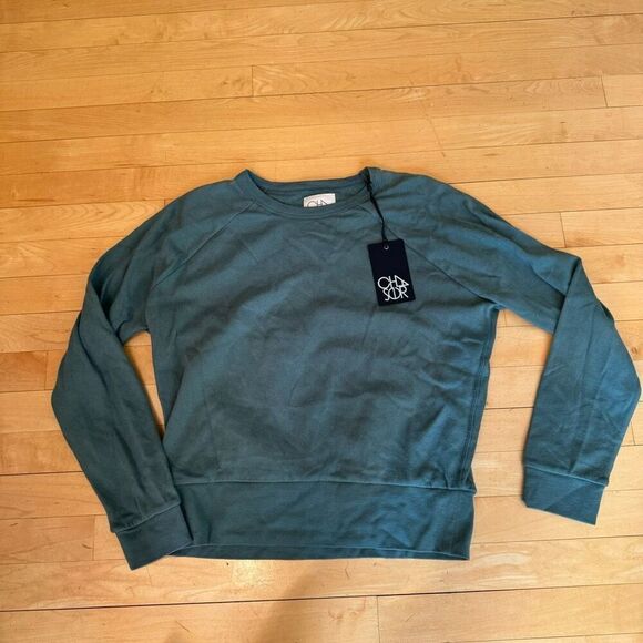 Chaser Long Sleeve Crew Neck Raglan Pullover size small m7 - Picture 4 of 5